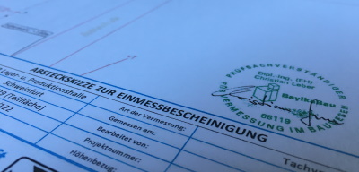 Prüfsachverständiger Vermessung